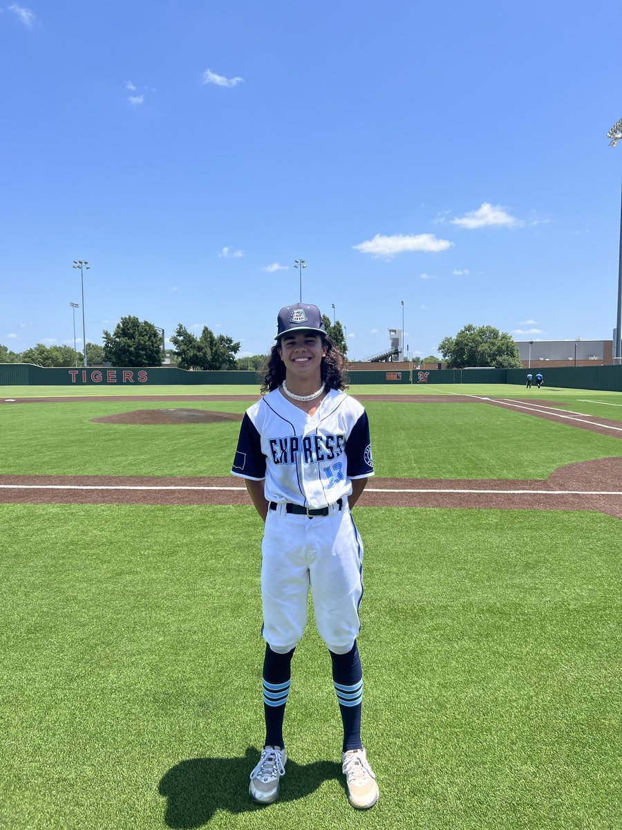 Five Tool Oklahoma (@fivetoolok) on Twitter photo F: <a href="/OklahomaExpress/">Oklahoma Express Baseball</a> Bagwell 12, MVP 17U 1
PoG: <a href="/ZayaSmith13/">Isaiah (Zaya) Smith</a> 2-4, 3B, HR, 5 RBI, 3R / 4 IP, 8K, H, R F: <a href="/OklahomaExpress/">Oklahoma Express Baseball</a> Bagwell 12, MVP 17U 1
PoG: <a href="/ZayaSmith13/">Isaiah (Zaya) Smith</a> 2-4, 3B, HR, 5 RBI, 3R / 4 IP, 8K, H, R