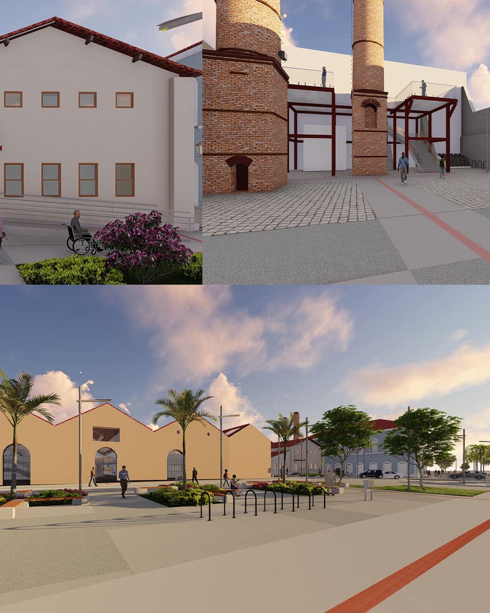 Estamos felices que finalmente comenzarán las obras de recalificación  del Complejo de Galpones Trapiche Santo Ângelo (#SãoLuís #maranhão #Brasil) cuya área está en la  Lista del Patrimonio Cultural de la Humanidad por la <a href="/UNESCOBrasil/">UNESCO no Brasil</a>