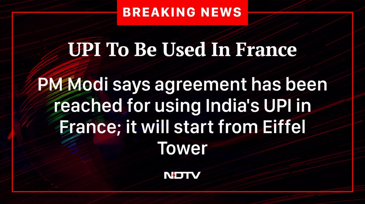 ndtv's tweet photo. #PMModiInFrance https://t.co/eSeFykoExI