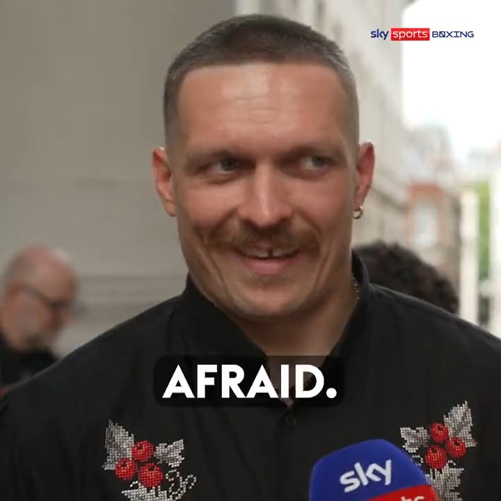 Sky Sports Boxing on Twitter "🗣️ "Greedy belly is 𝐀𝐅𝐑𝐀𝐈𝐃!" 😤 Oleksandr