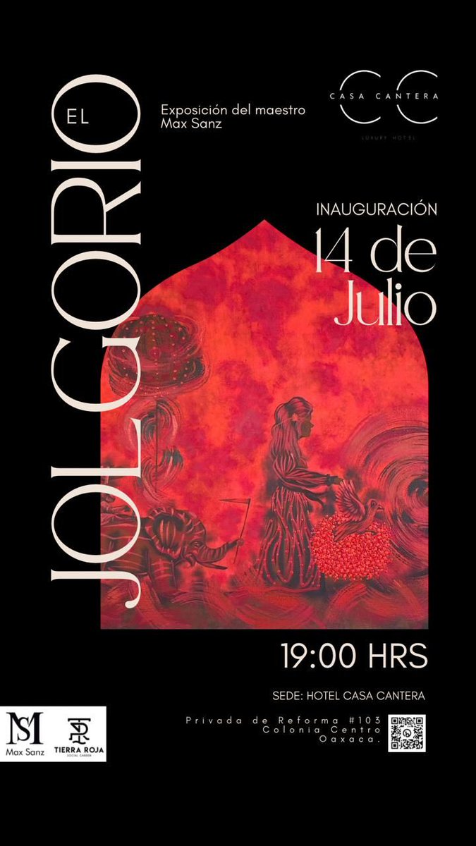 El_Oriente's tweet photo. Durante esta temporada, turistas y conocedores siempre preguntan por ARTISTAS de #Oaxaca.
Uno de los más destacados, #MaxSanz abre exposición este viernes.
En el corazón de la #Guelaguetza y el Jolgorio.
#artes #Oaxaqueños #cultura #ElOriente
https://t.co/LFZbbv3scH https://t.co/bILaTP6MHn