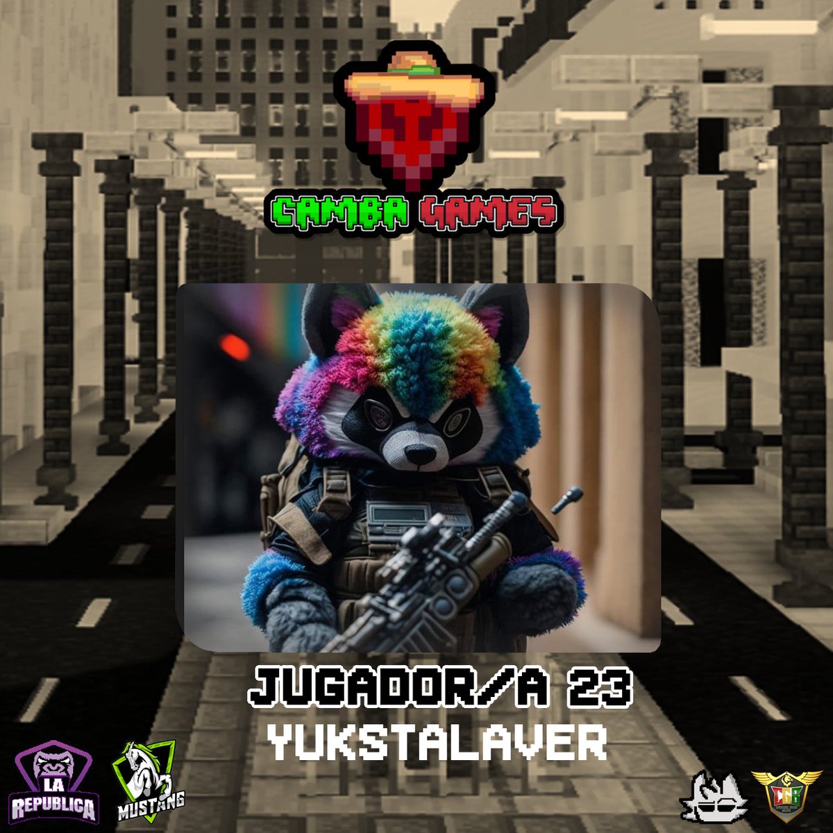 4_99Studio's tweet photo. Bienvenido / a  Jugador 23 @AugustoTalaver2
a Camba Games.
#minecraft #minecraftevent #cambagames https://t.co/qqiQxUbyIe