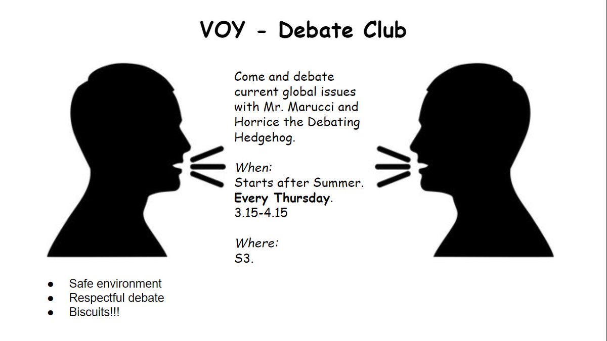 VOY RE and PSHE tweet media