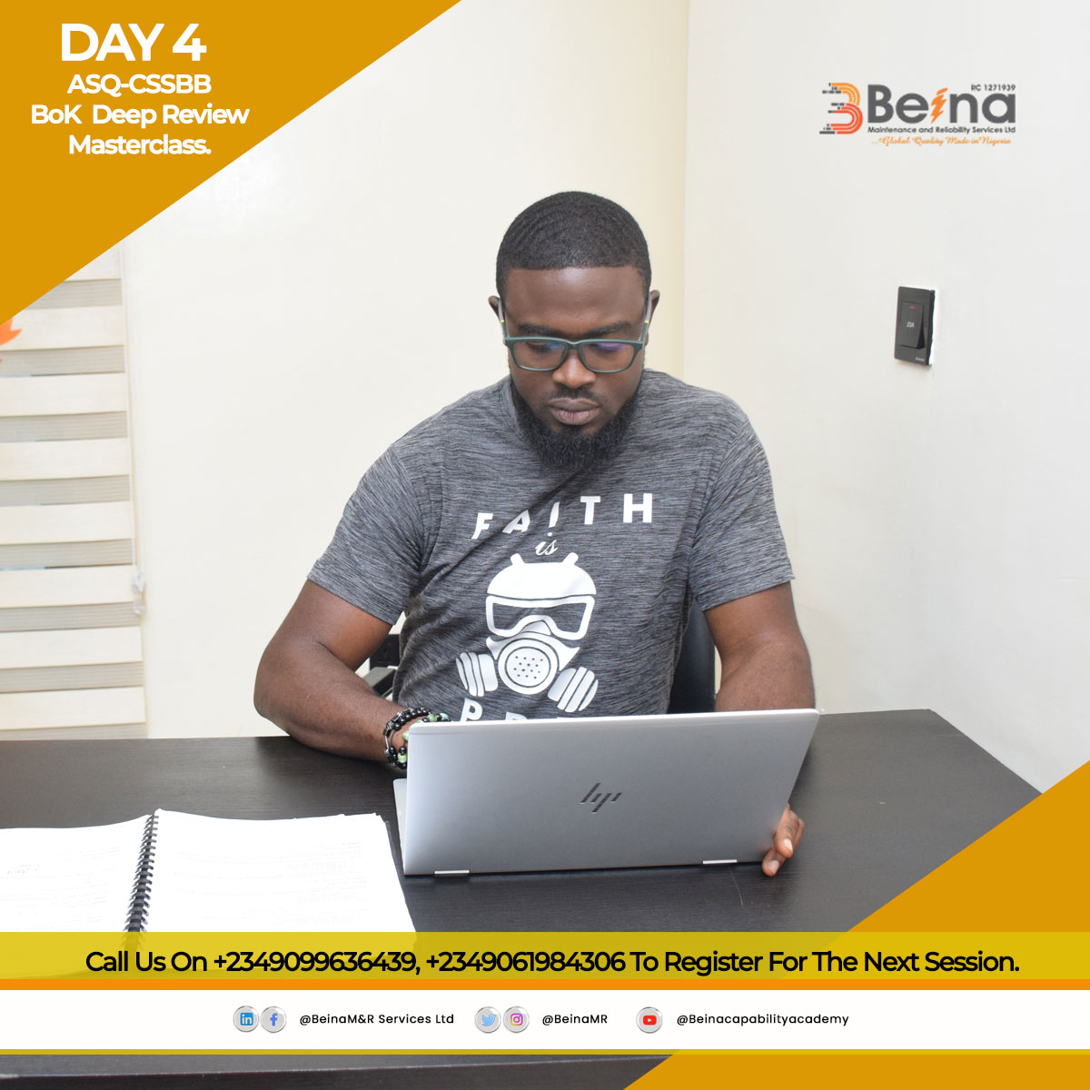 BeinaMR's tweet photo. Products And Processes Rather Than Relying On Post-Production Defect Detection And Correction.
Register Today For Our Next ASQ-CSSBB Capability Development Program.
Call Us Now On +2349099636439 Or +2349061984306 To Book Your Slot For The Next Session.

#BeinaMR #BCA #ASQ #CSSBB https://t.co/sL9bJwdOMX