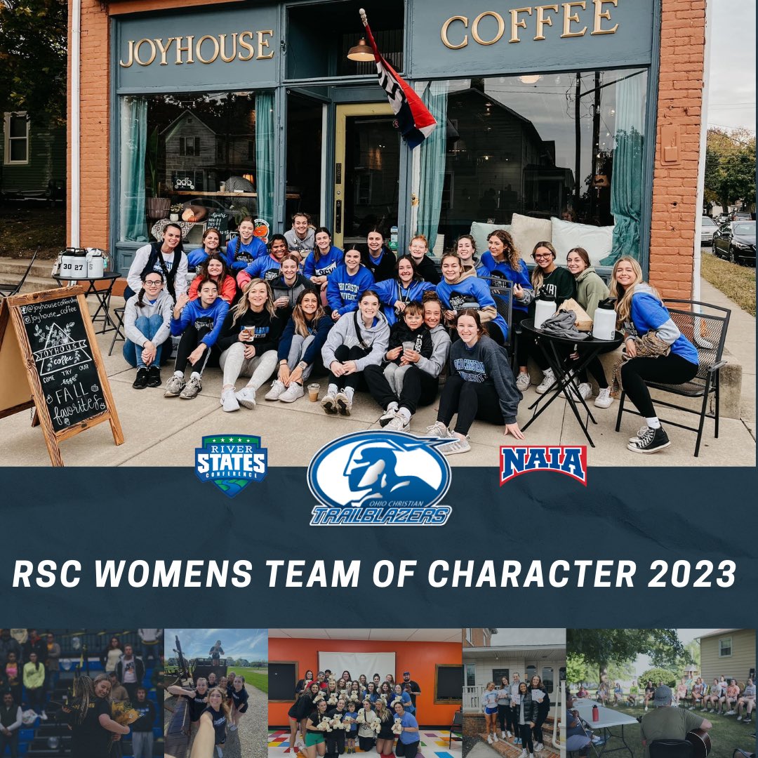 OhioChr_VB's tweet photo. 🥇 Today for the second year in a row our team was awarded the River States Conference Women's Team of Character Award!! 🙌🏻

Full story: https://t.co/10WOW1nfF9

#BlazerNation #OCVB #TeamOfCharacter https://t.co/ZUAOeMj8m9