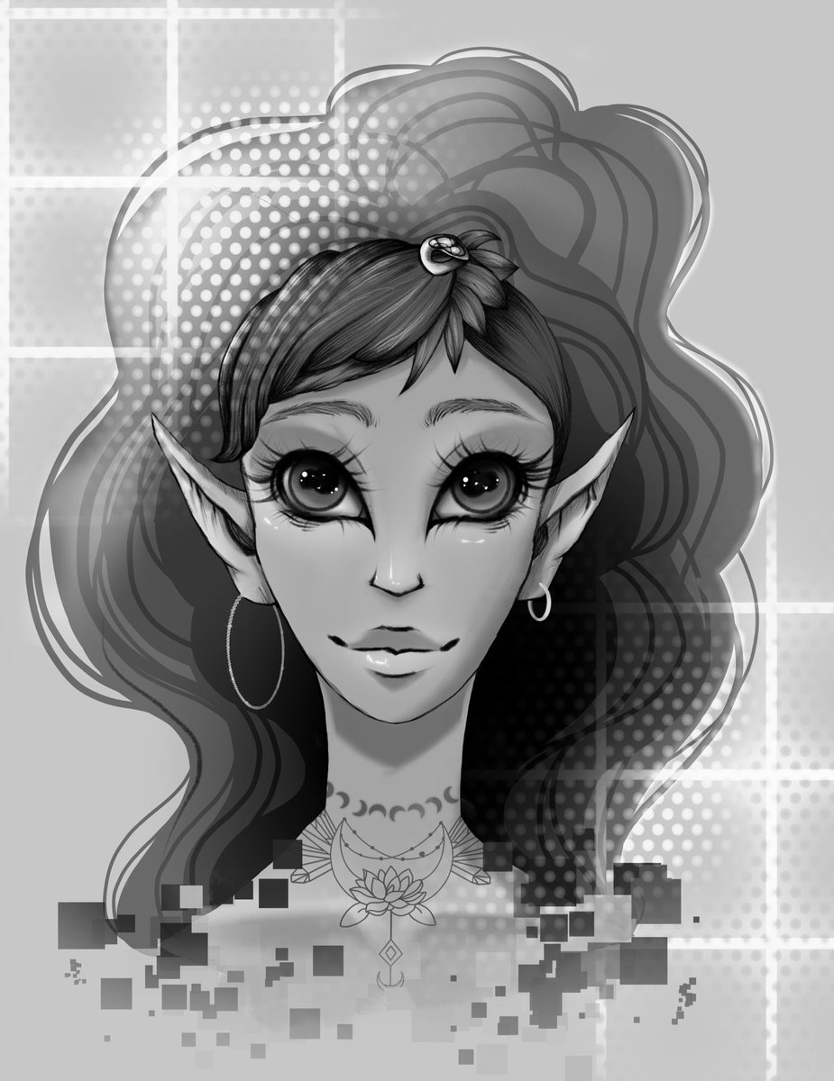 ~Hi everybody ❤️‍🔥

Here is the continuation of the previous post

This can be called a basic emotion or a calm state😊

A little experiment with style

I wish you all a great day and lots of inspiration🥰

#art #DigitalArtist #nftart #emotion