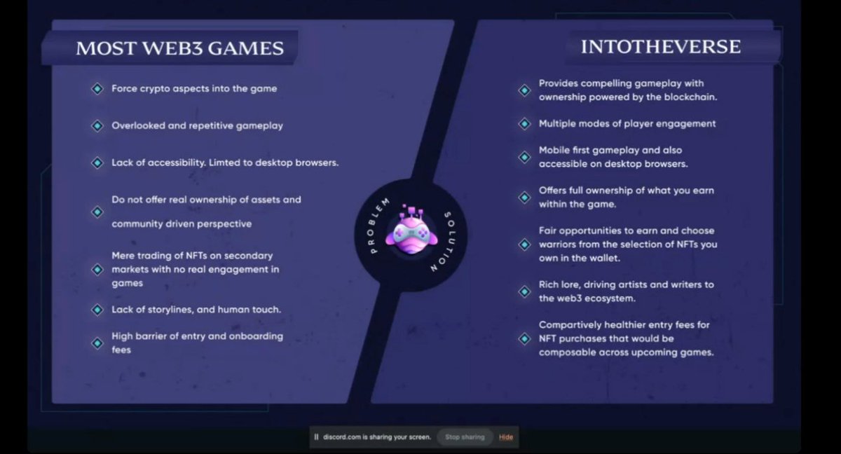 KarmabirB's tweet photo. Web3 gamming is going get more interesting due to the contributions of @IntoTheVerse_ &amp; @IntrantInferis which means "To enter the underworld".
Do check out: @solana @solanagames_gg 
Thank you @Web3Assam for providing such learning opportunities. https://t.co/YGPMX6hI1q