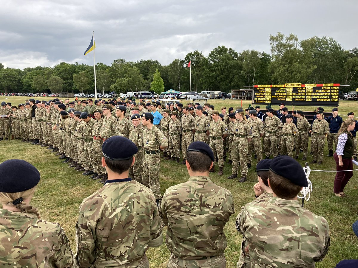EpsomC_CCF's tweet photo. A truly wonderful day. The best set of results since 2010. Well done indeed to all involved; cadets and staff. https://t.co/Whq49rO1Ws