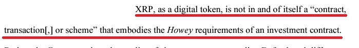 CryptoLawUS's tweet photo. @EleanorTerrett @SECGov @FoxBusiness XRP is not a security. Their entire argument about tokens themselves being securities, or public sales on exchanges being securities, was demolished by Judge Torres. 

Keep reviewing that, @SECGov. You can't spin your way out of it. https://t.co/L1WET8k1Uu