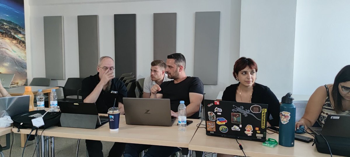 AIOBSERVER_EU's tweet image. 4th day of the 2023 @AIOBSERVER_EU summer school. @DFKI and @unitorvergata trained us on #feature #extraction, #datafusion and #fire #scar #segmentation using #artificialintelligence.

@ERATOSTHENESCoE | @DFKI | @unitorvergata | @cellock 

@EU_Commission

#HorizonEurope #twinning