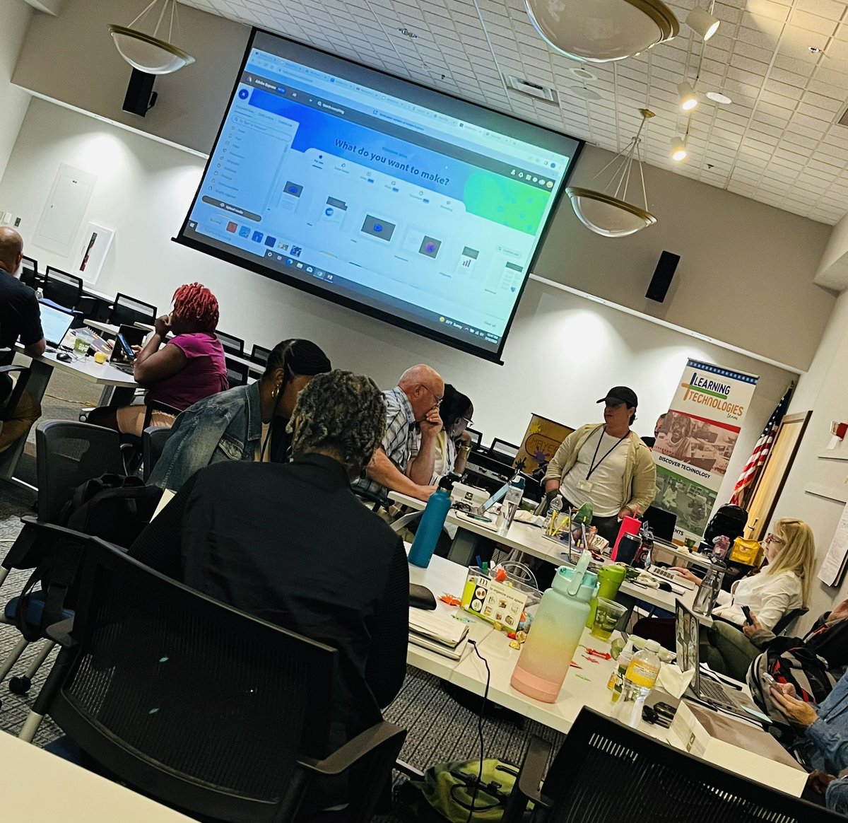 Delighted to attend CPS’ #AdobeEDUCreative Institute yesterday and so impressed with what #AdobeExpress can do! If you have not checked it, or #AdobeFirefly, out yet I highly recommend! So excited to use these innovative technologies this year! 🤩🎨💻<a href="/IamCPS/">I Am CPS</a> <a href="/saylerparkjags/">Sayler Park School</a>