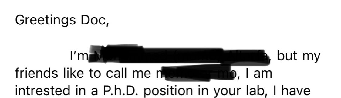 I’ve been addressed in all sorts of weird ways but this is a first … 🤦‍♀️😂