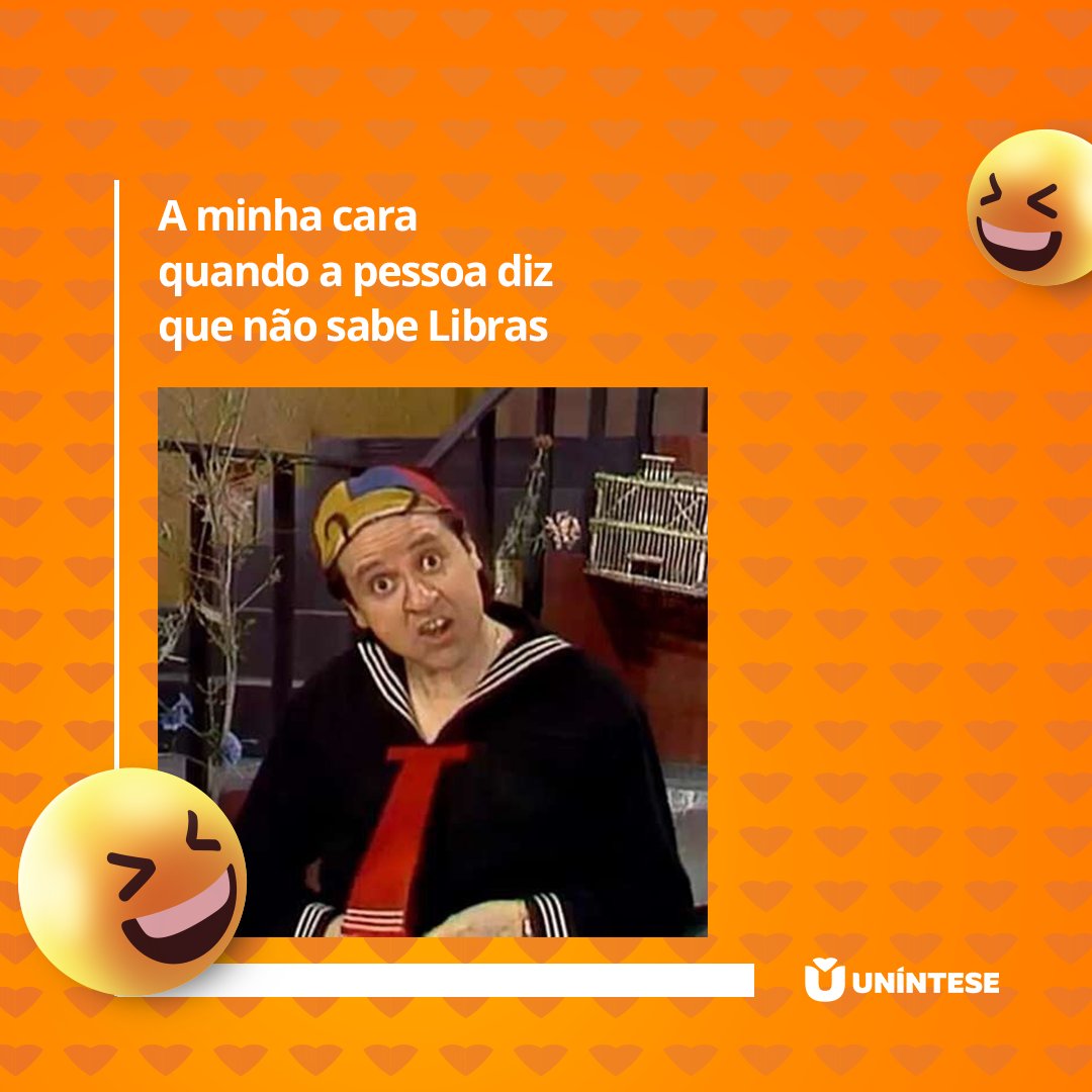 unintese's tweet photo. Quem aí se identifica? 😅

Vem para Uníntese e comece agora mesmo a Graduação ou Pós-Graduação que tanto deseja!🤟😍

#libras #linguadesinais #professor #linguabrasileiradesinais #cursodelibras #librasparatodos #fluenteemlibras #sejafluentelibras #librasporamor https://t.co/tqE6kazV3g