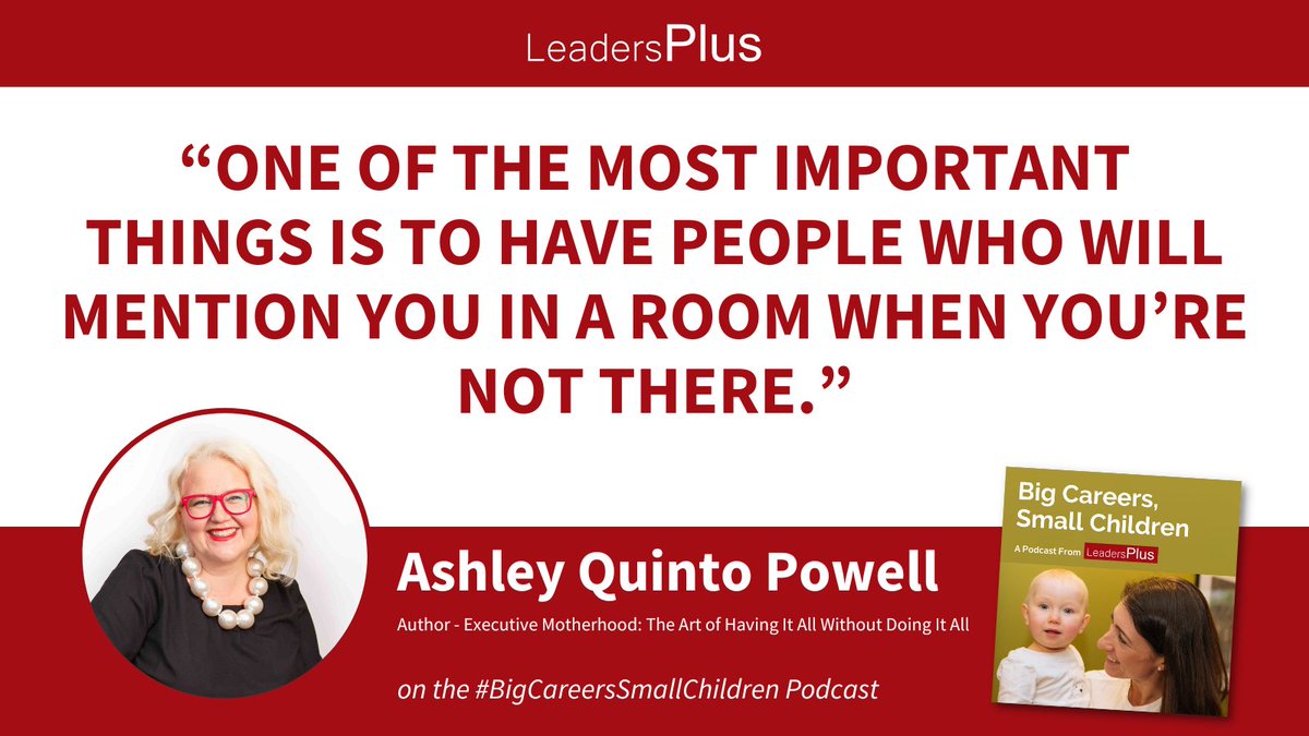👏🏽 This...

If you find it hard to sell yourself or hate the thought of self promotion then one key strategy is to make sure you have people in your career who will mention you in a room when you're not there. 

Listen to more bit.ly/44jHGXF  

#WomenSupportingWomen