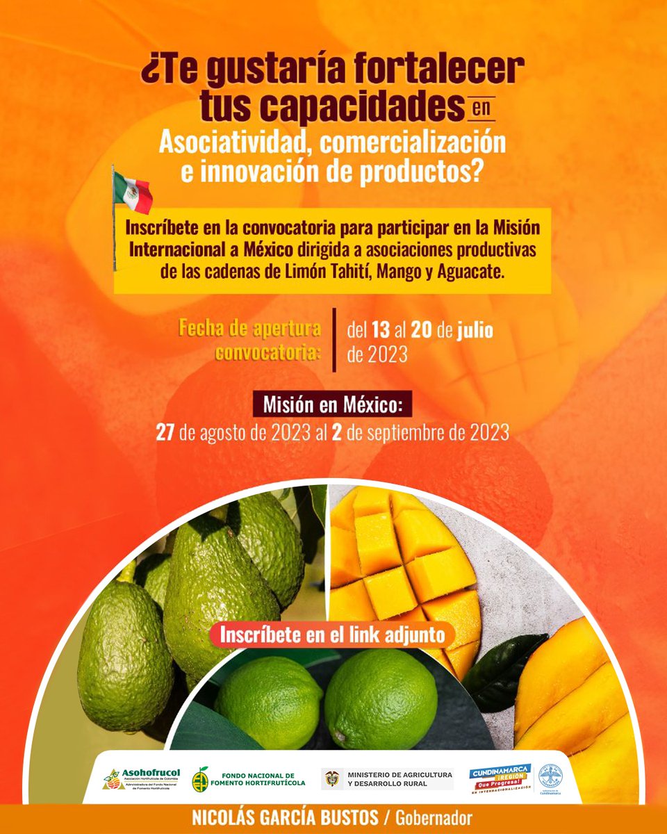 Secretaría de Asuntos Internacionales Cundinamarca tweet media