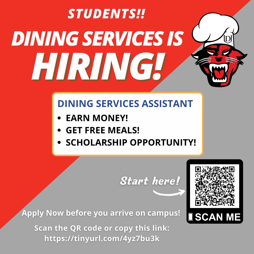 DU_Dining's tweet photo. Join our team!
Students can apply now at: 
https://t.co/skEvuLBjeM https://t.co/lEnZJnoD9R