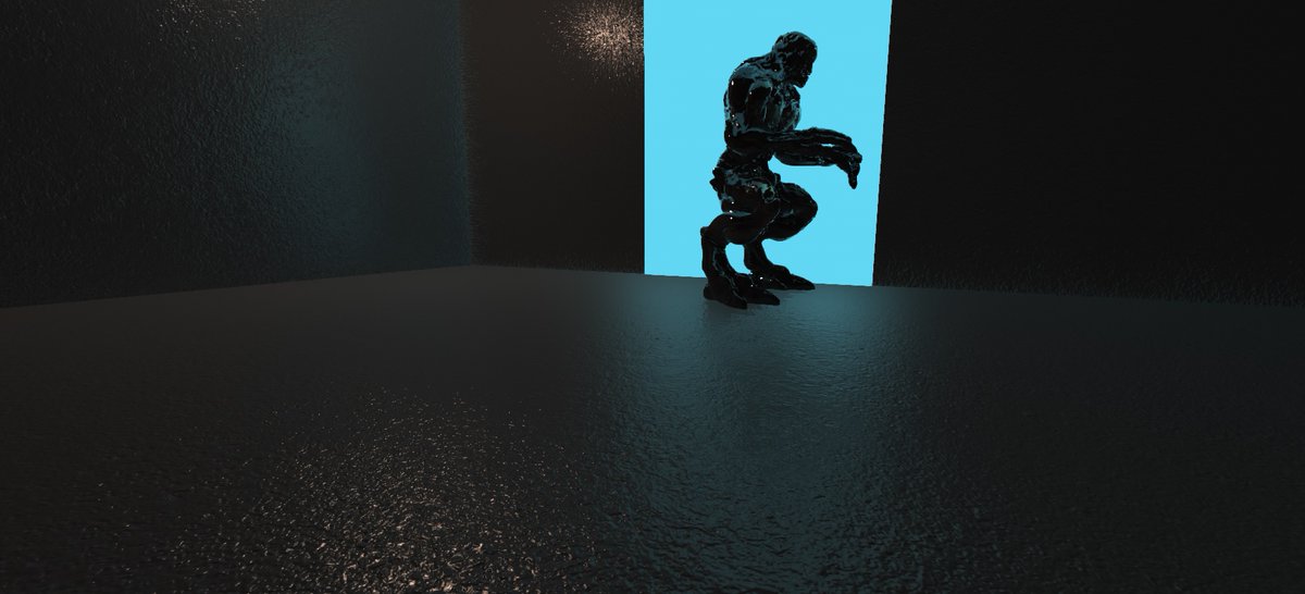 Leadwerks's tweet image. Screen-space reflection with roughness #gamedev #indiedev #vulkanapi