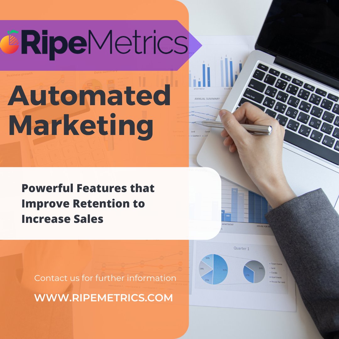 RipeMetrics's tweet image. Our software provides automated features that improve retention and increase bottom-line sales. Scale your business to the next level with our powerful services.

#automatedmarketing #customerretention #customersuccess