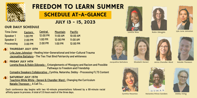 Incredible day of learning today at Freedom to Learn Summer - and there's still time to join! #FtLS #abolitionistteaching #decolonizetheclassroom
