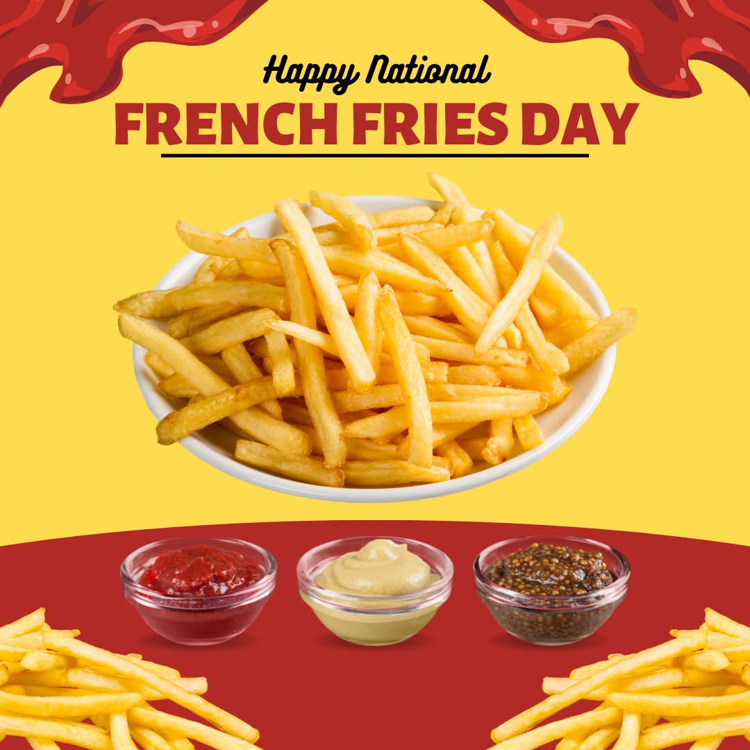 SwingingDoors1's tweet photo. Happy National French Fries Day! A day that celebrates pure happiness in a bowl, why can't we celebrate every day?!? 🍟🎈🥳 #swingingdoorsspokane #swingingdoors #localrestaurant #supportlocal #familyowned #sportsbar #bar #greatfood #restaurant #delivery #barfood #sports #friends https://t.co/s4mZrCcDT8