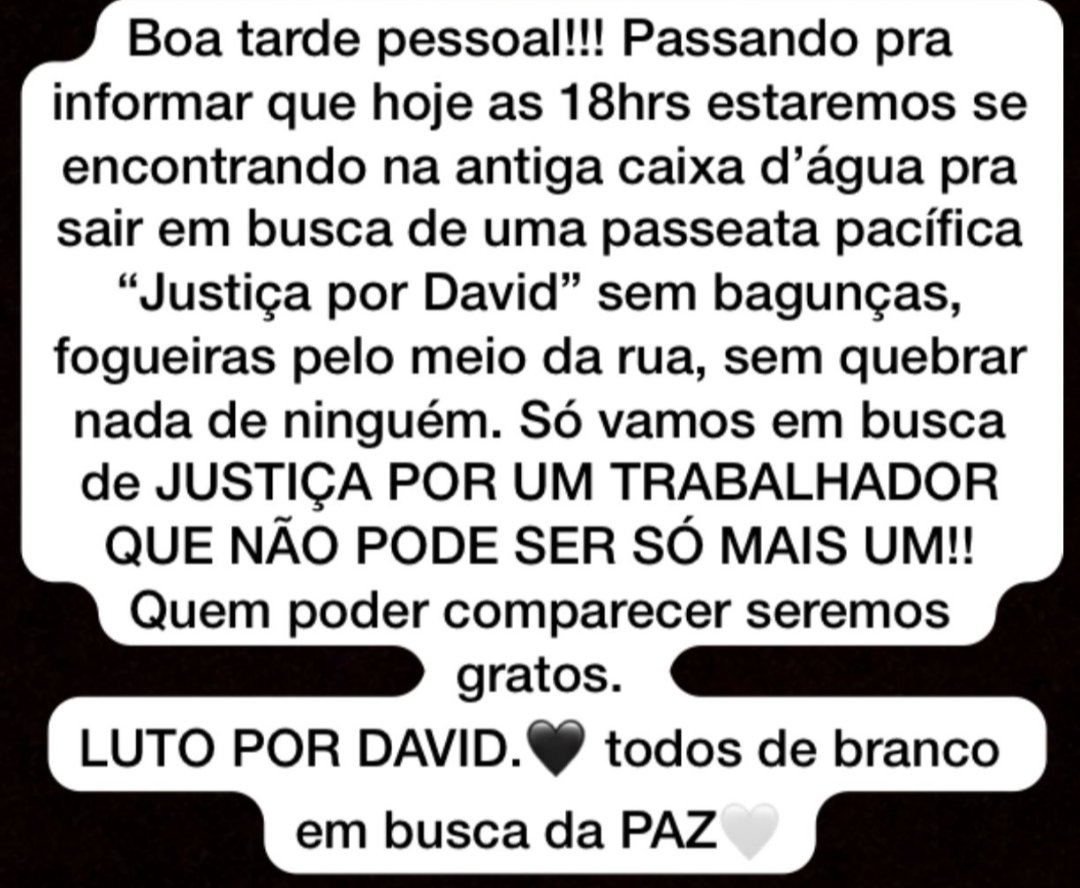 Por favor sem algazarra, PASSEATA PACÍFICA