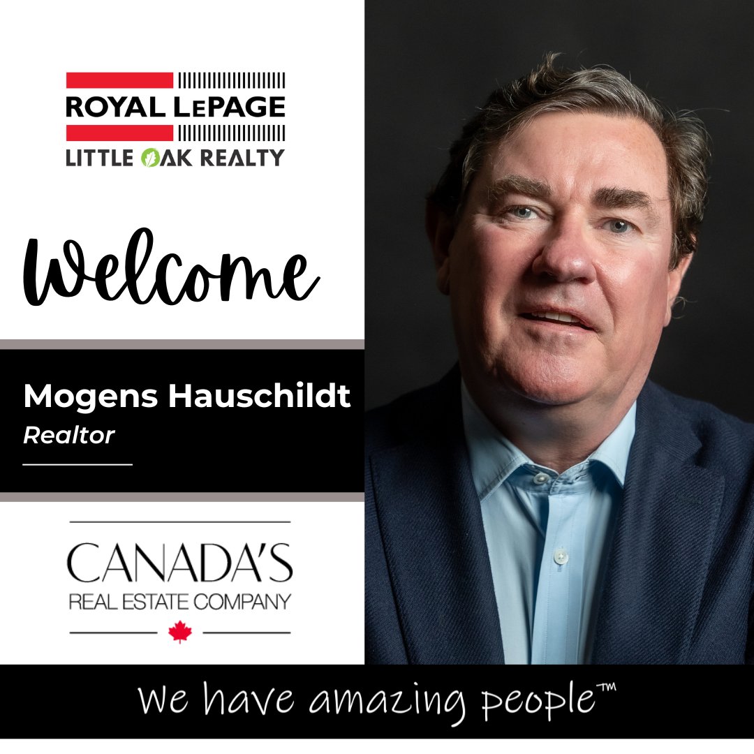 Roll out the welcome mat! 🎉 We're thrilled to announce that Mogens Hauschildt has joined the Royal LePage Little Oak Realty family as a new agent. Welcome aboard! #RoyalLePageLittleOakRealty #NewAgent #WeHaveAmazingPeople