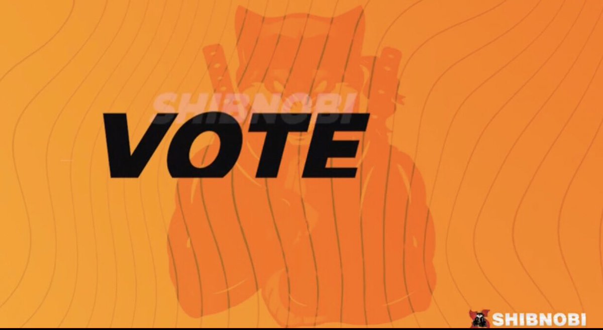 Hello <a href="/shibnobi_dao/">SHIBNOBI</a>

Please come join with us in the Discord community and vote for your investment. Everyone is welcomed including all international investors. Voting ends this coming Sunday,July 16, 6pm EST🥳

Your vote matters🗳
discord.gg/DffgxvJq

#vote #community #Dao