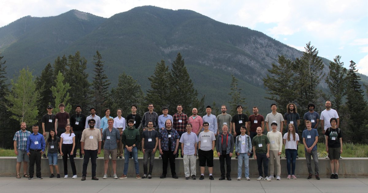 We have had an _amazing_ week in Banff at the BIRS “3D Generative Models” workshop

Thank to <a href="/BIRS_Math/">BIRS</a> for hosting us!

birs.ca/events/2023/5-…
