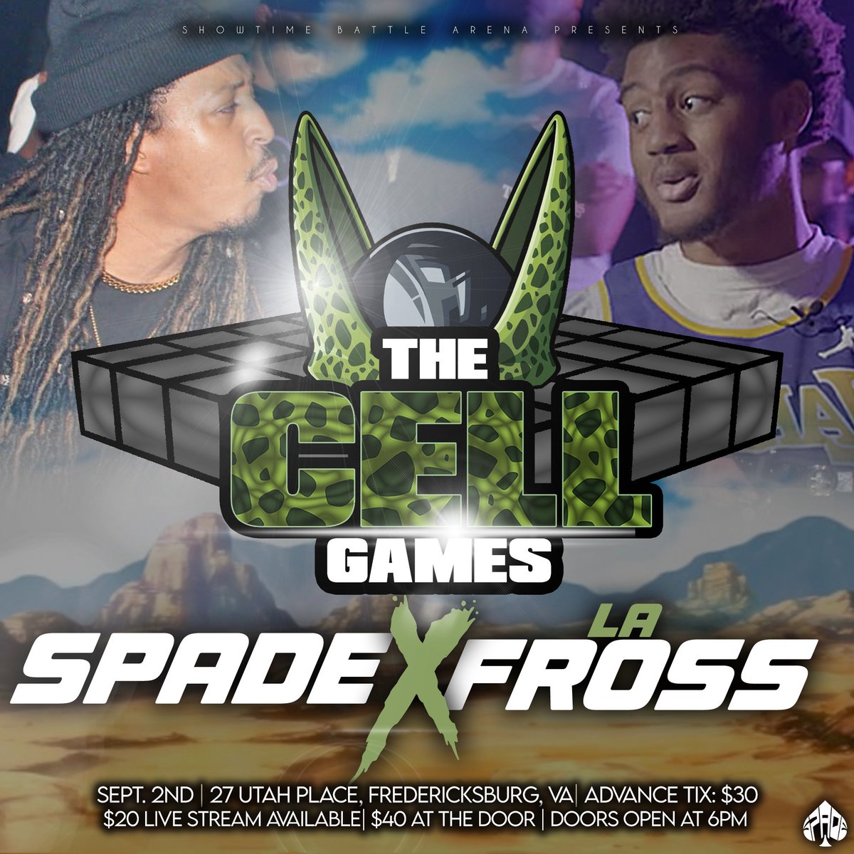 SPADE803's tweet photo. They put one of the best anime bar niggas doin this shit on a card called.........๐คฃ๐คฃ๐คฃ
This aint even bout my opp, im bout to have the time of my life w/ this one. Sept. 2nd, VA.
Showtime Battle Arena
*Enters HTC*
#SBA
#TheCellGames
#SuperSAYINGod https://t.co/KCnBAIaXdy