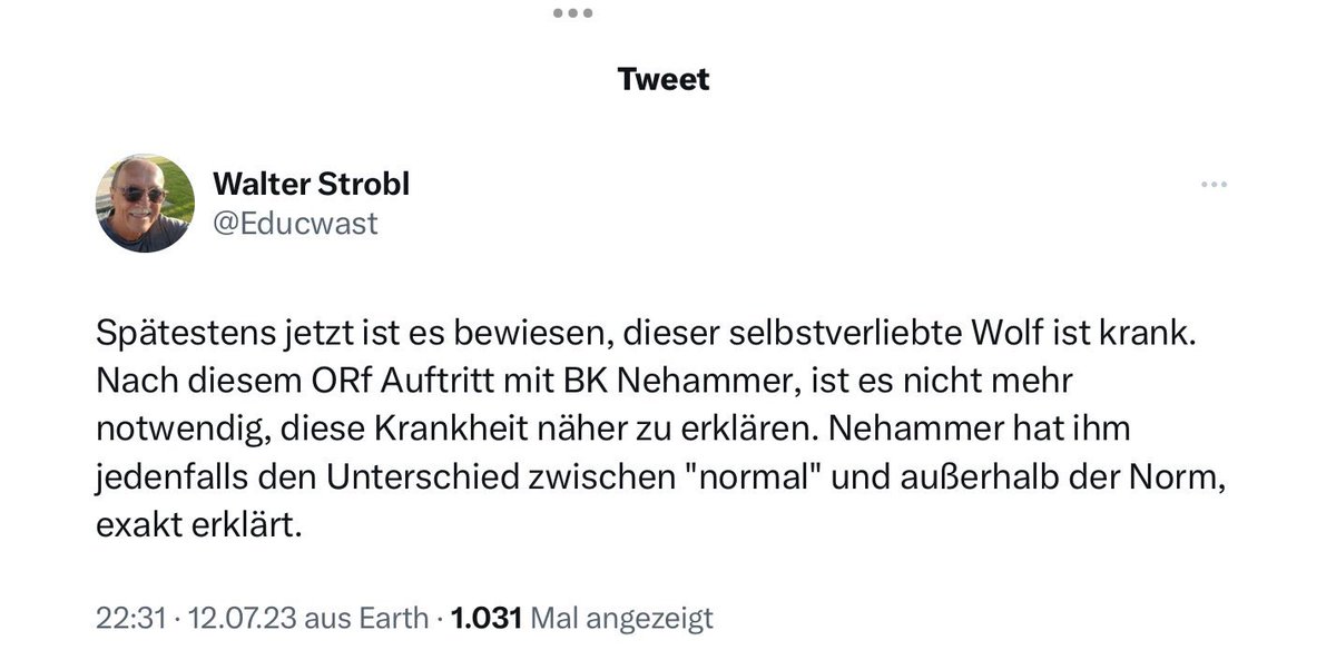 Armin Wolf tweet media