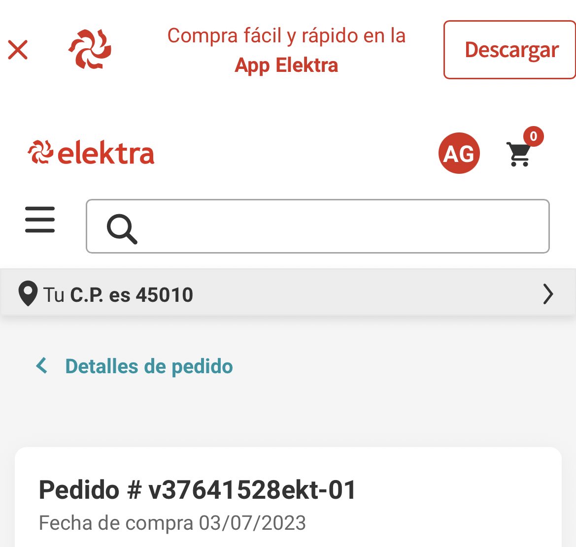 le_arture's tweet photo. @ElektraMx llevo ya 10 días esperando a que preparen este pedido, tuvo que haber llegado hace más de 1 semana.
En línea telefónica solo dicen que es problema de la paquetería, pero no tienen ni guía de la paquetería.
@RicardoBSalinas crees que pudieras ayudar a hacerlos trabajar? https://t.co/025q0H9e4D