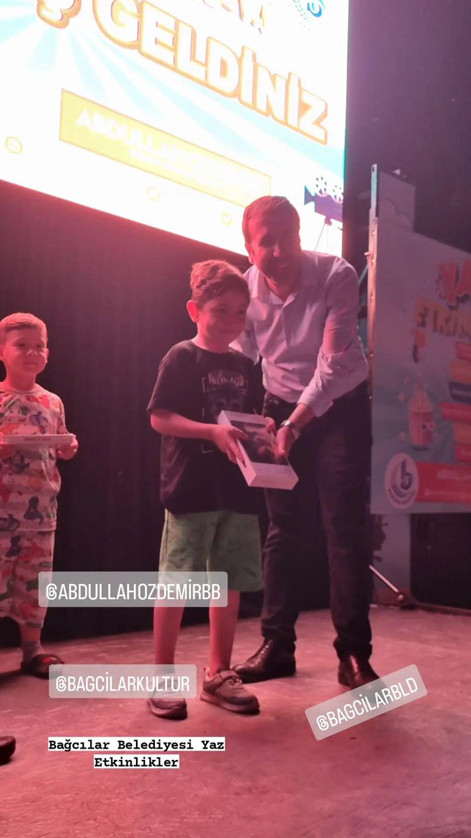 Bağcılar Belediyesi yaz etkinlikleri Fevzi Çakmak Mahallesi <a href="/abdullahozdemir/">Abdullah Özdemir</a>  teşekkür ederiz yarışma 1 ncisi Berkay