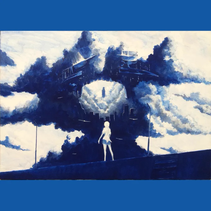 #風景画 #人物画