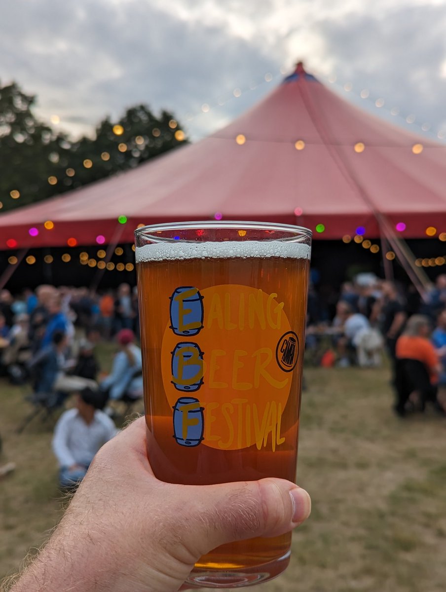 Big top! <a href="/ealingbeerfest/">Ealing Beer Festival</a> 🍻🍻
