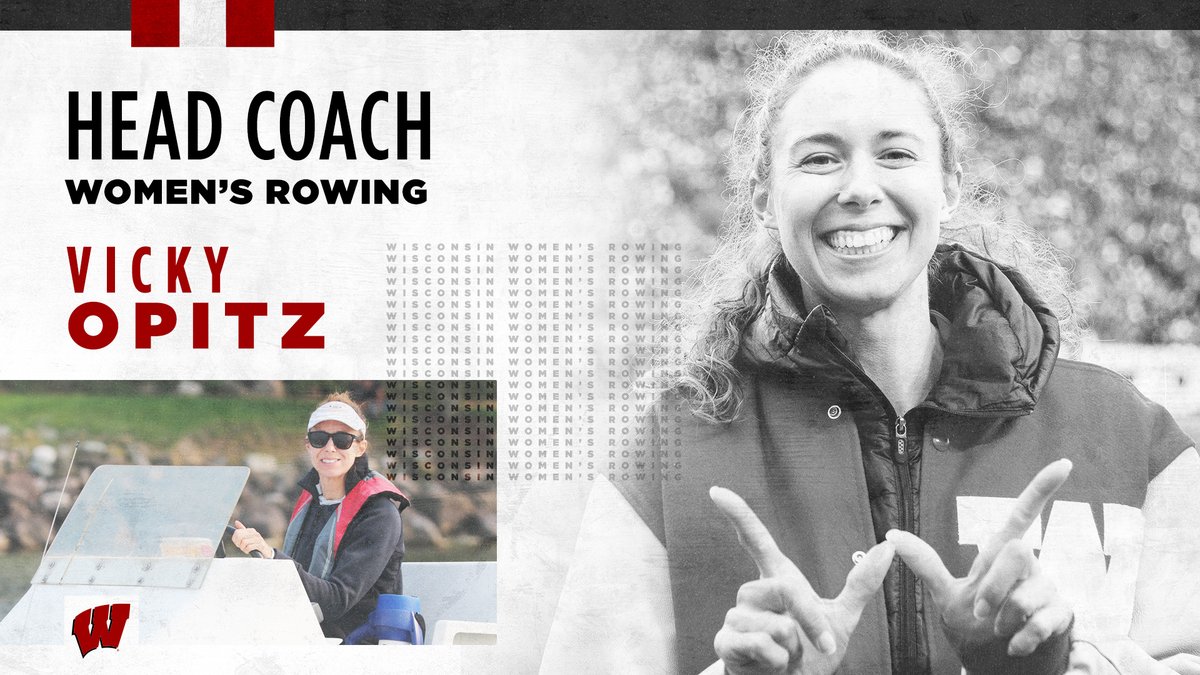We’re pumped about our new head coach!!

Middleton, WI native, World Champ, Big Ten Champ and Badger All-American rower Vicky Opitz takes over as the seventh head coach in Wisconsin women’s rowing history

Congratulations Vicky!!

📰 go.wisc.edu/opitz