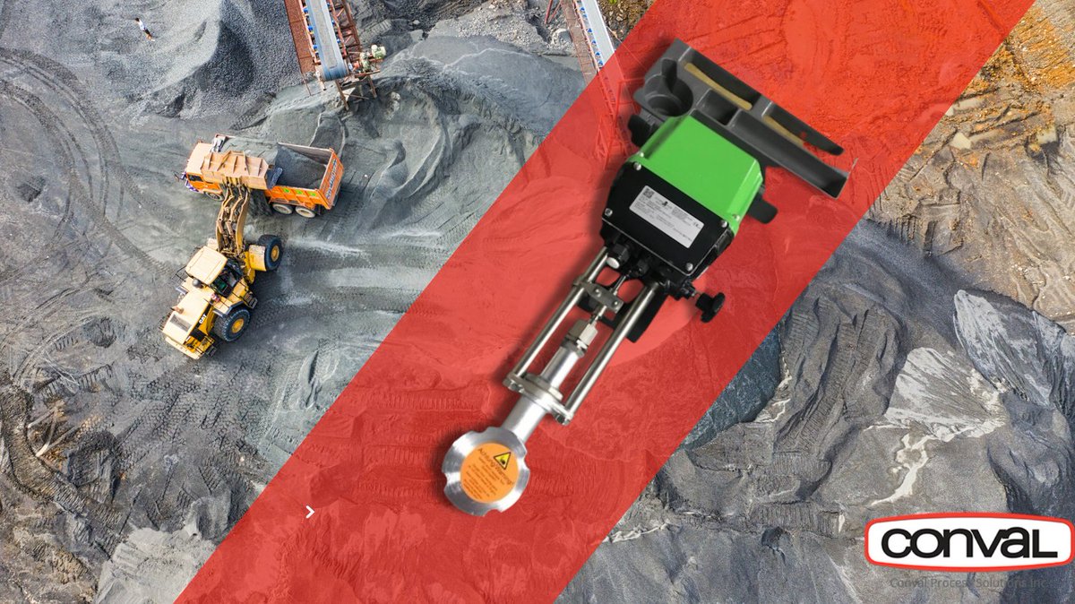 ConvalInc's tweet image. In a previous project, we joined forces with Schubert and Salzer, delivering top-notch OEM solutions for the mining sector. Our electric flow control valve revolutionizes operations, optimizing efficiency and productivity. 
#MiningInnovation #FlowControlValve