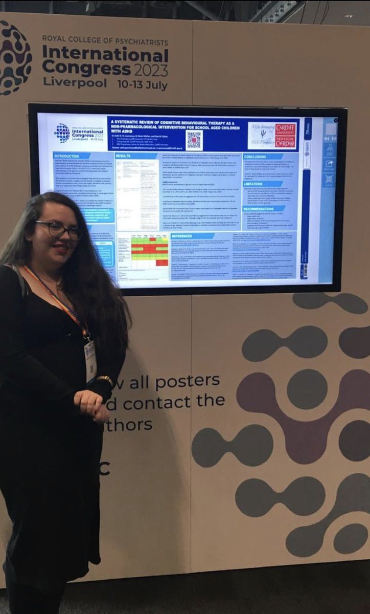 #ProudMum @aoifejourneaux My daughter’s first conference presentation @rcpsych #RCPsychIC23 Presenting work from @MScPsychCU dissertation @CardiffAlumni @NUIGMedicine @GalwayCMNHS @BeauFoundation @BeaulieuSchool @_NIMDTA #NIMedEd
