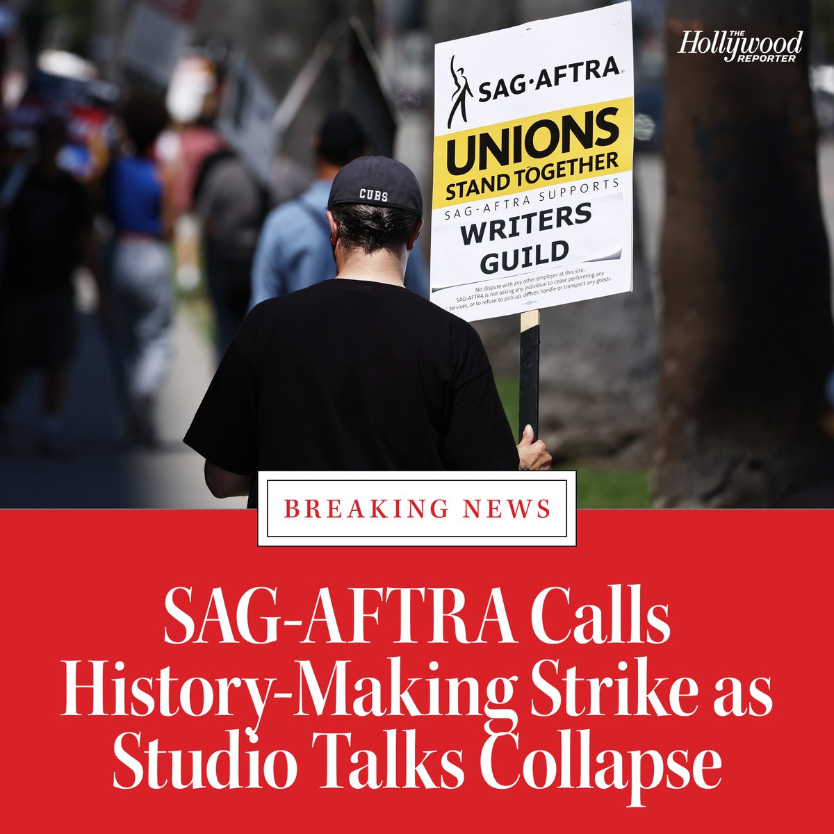 At a moment when Hollywood’s writers remain on strike, members of performers’ union SAG-AFTRA will soon be mounting their own picket lines, constituting the first “double strike” involving both actors and scribes since 1960 thr.cm/Q03rwkE