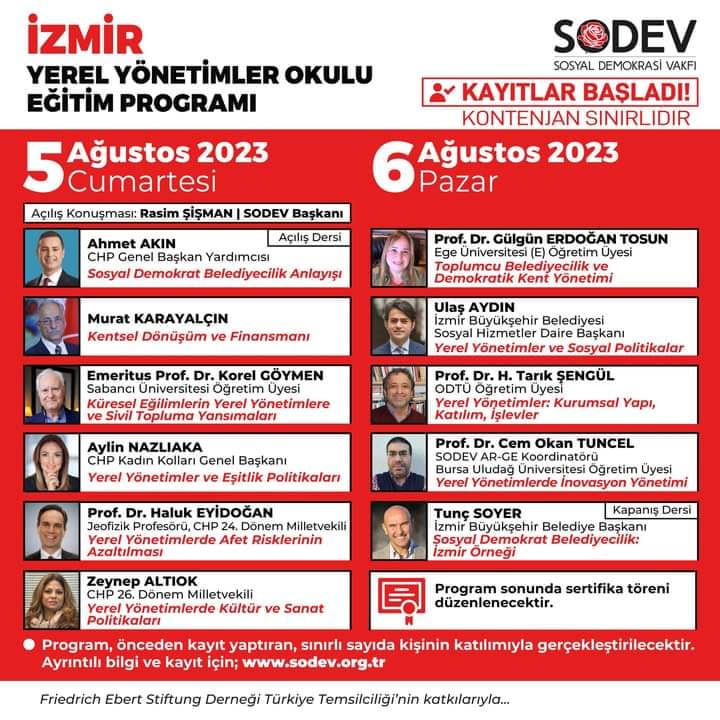 SODEV İzmir tweet media