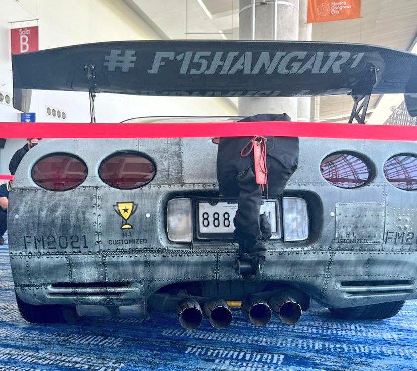 _Hangar1's tweet photo. Estás en @PAACEAMMexico en el @CentroCitibnmx ?? No olvides visitar el #CorvetteF15 #beastmode #hangar1 https://t.co/duES3ifnZl
