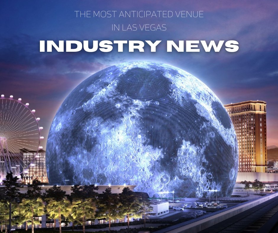 TLSProductions1's tweet photo. Industry News:

The Las Vegas Sphere is an innovative venue set to revolutionize live event production.

The Sphere: https://t.co/Ju2cbfVqHj
Read more: https://t.co/IPcdzQNA1B

#TLSproductions #HibinoGroup #MSGSphereLV #LasVegasSphere https://t.co/5NrKZzywuy