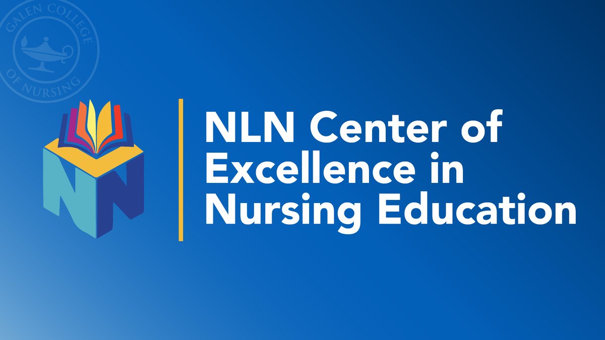 Galen has been honored with the prestigious NLN Center of Excellence (COE) in Nursing under the ‘Promote the pedagogical expertise of faculty’ designation! Fewer than 1% of nursing institutions hold the NLN COE designation. Learn more at ow.ly/KVCK50PaVq7