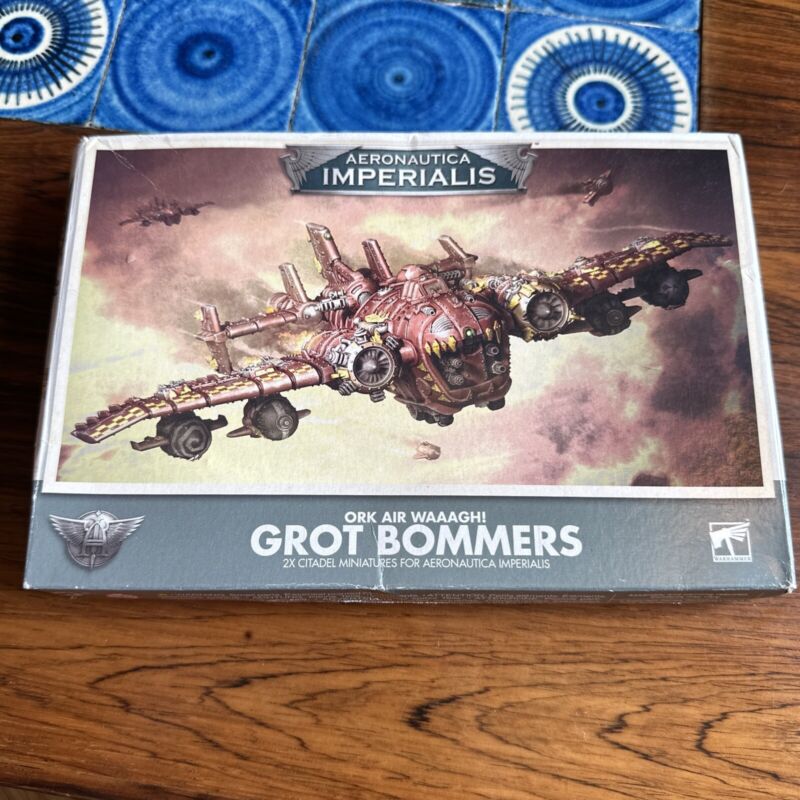 2 Ork Grot Bommers Aeronautica Imperialis Epic Scale 40k Flyers

Ends Thu 20th Jul @ 10:18am

https://t.co/Fnox9InaRK

#ad #warhammer https://t.co/8ukHT1tHjF