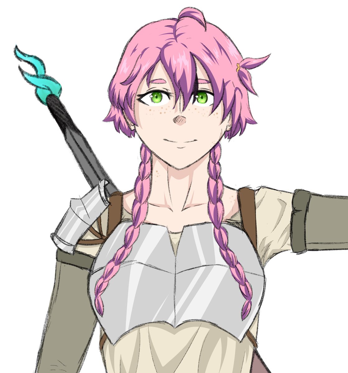 CuteGirlYuri's tweet photo. Finished this drawing of an oc of mine and I thought I would share. I have oh so many but i dont draw them nearly enough https://t.co/ffYmg68eIJ