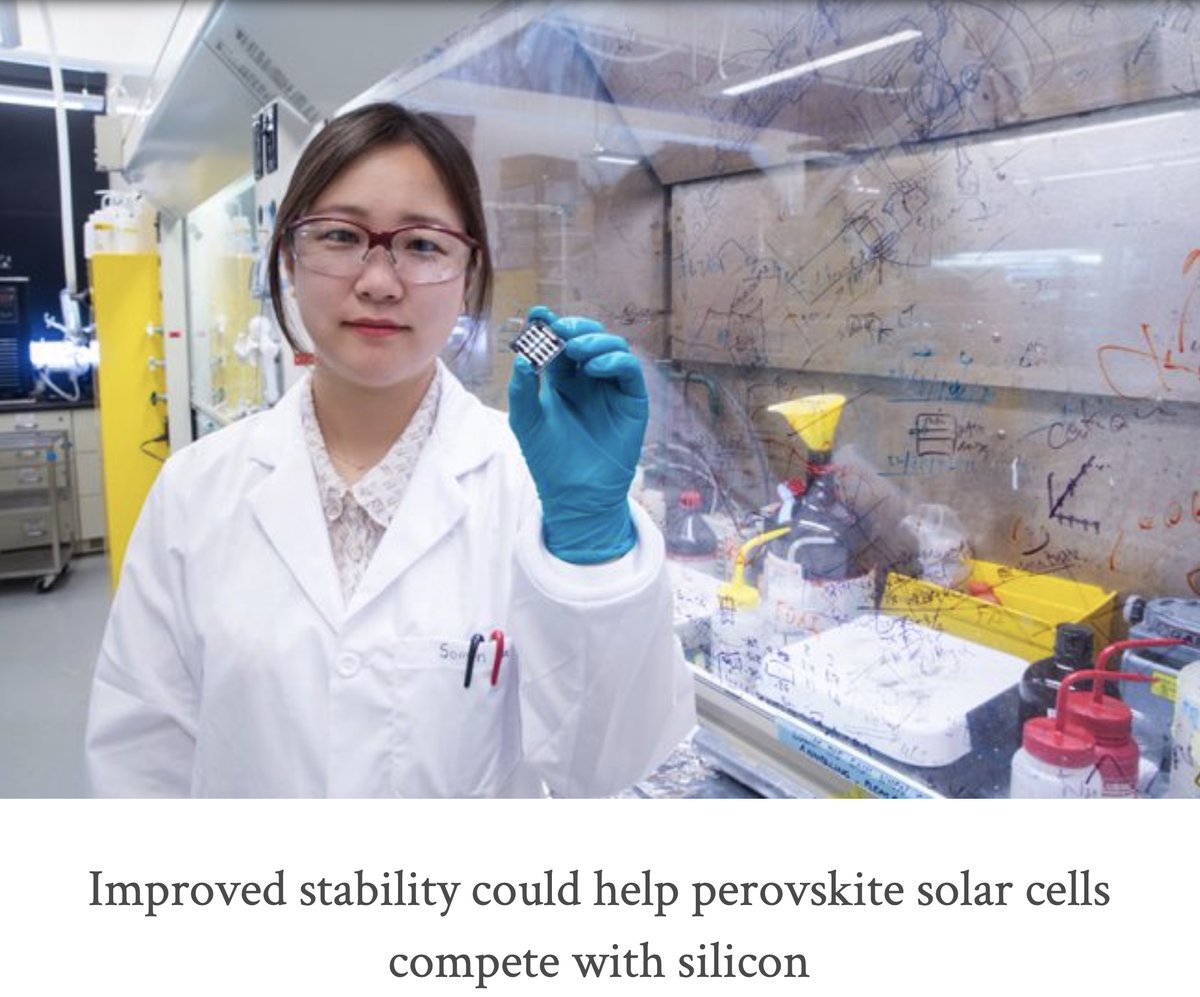 tedsargentNU_TO's tweet image. Congrats Dr. Somin Park+ re: today's @ScienceMagazine "Engineering ligand reactivity enables high-T operation of stable #perovskite #solar" Somin got 1500 hrs @MPP at 85oC!  @uoftengineering @NUChemistry @EPFL_en @lpi_epfl @ncstatemse @ukyengineering  bit.ly/46LappX