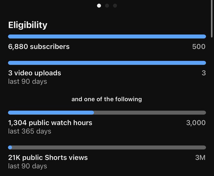 😂 I need 3000 Watch hours on my YouTube https://t.co/tY3YnTakKW  Pleaseeeeee help meeeeeee https://t