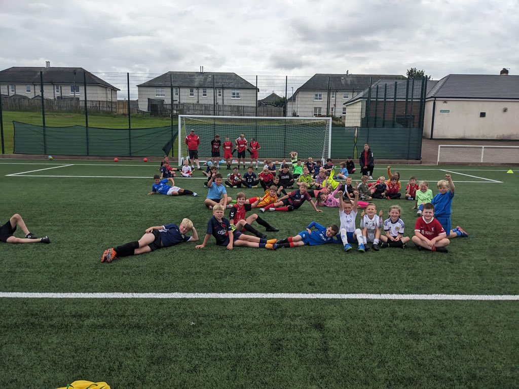 in_vics's tweet photo. Another great week at NVP at our football camp
Football ⚽️
Fun 😀
Lunch 🥪
Summer Holidays ☀️
Hope everyone is enjoying the camp 🙏
Thanks to our sponsors for allowing us to provide free football this summer 👏
@ScotFASouthWest
#vicsinthecommunity
#GoFitba
#Freefootball https://t.co/KGfMjywJss