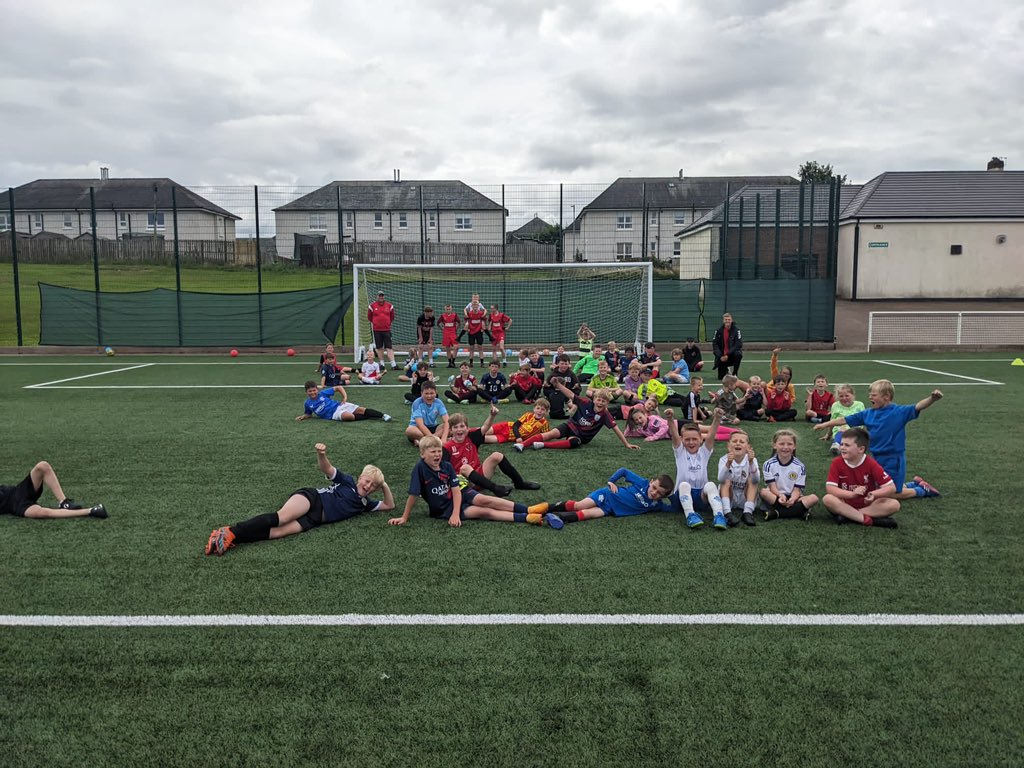 in_vics's tweet photo. Another great week at NVP at our football camp
Football ⚽️
Fun 😀
Lunch 🥪
Summer Holidays ☀️
Hope everyone is enjoying the camp 🙏
Thanks to our sponsors for allowing us to provide free football this summer 👏
@ScotFASouthWest
#vicsinthecommunity
#GoFitba
#Freefootball https://t.co/KGfMjywJss