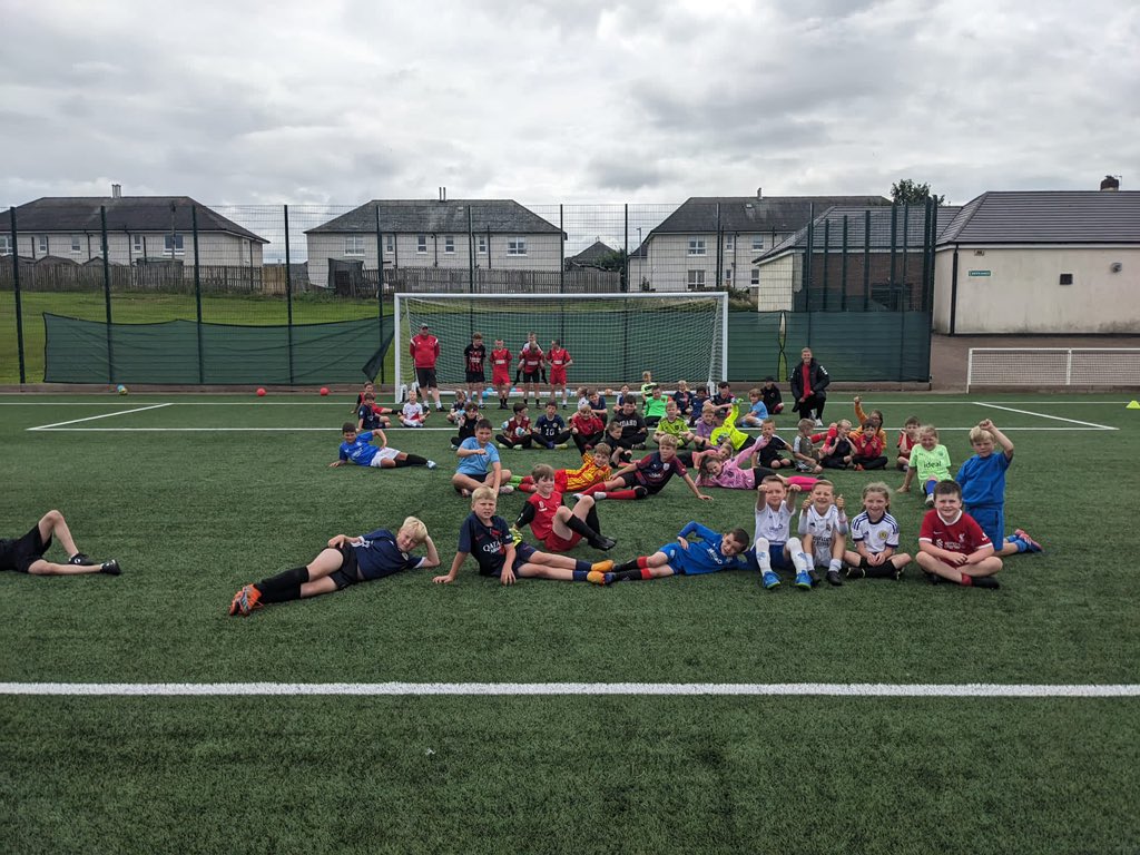 in_vics's tweet photo. Another great week at NVP at our football camp
Football ⚽️
Fun 😀
Lunch 🥪
Summer Holidays ☀️
Hope everyone is enjoying the camp 🙏
Thanks to our sponsors for allowing us to provide free football this summer 👏
@ScotFASouthWest
#vicsinthecommunity
#GoFitba
#Freefootball https://t.co/KGfMjywJss