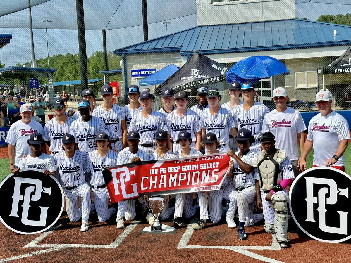 Little late but great championship win last week at the <a href="/PG_DeepSouth/">PG Deep South</a> Championship in Hoover 
2 IP 3 K’s 65% strikes in a must win game to get us to playoffs
@YankeesBSBClub <a href="/Northview_BaseB/">Northview Baseball</a> <a href="/PG_Scouting/">Perfect Game Scout</a> <a href="/PG_Uncommitted/">PG_Uncommitted</a> <a href="/PerfectGameUSA/">Perfect Game USA</a>